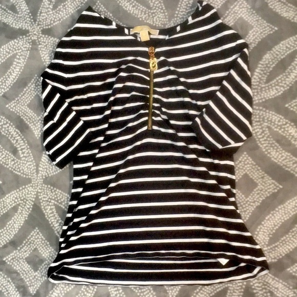 Michael Michael Kors black and white stripes - Picture 1 of 3
